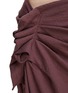  - RICK OWENS  - Edfu Asymmetrical Scrunched Side Skirt