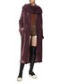 Figure View - Click To Enlarge - RICK OWENS  - Dagger Robe Coat