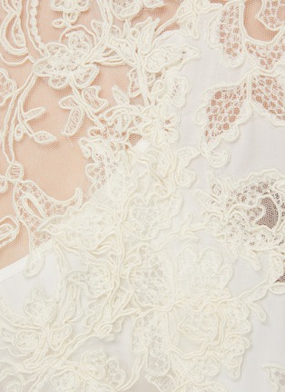  - ERMANNO SCERVINO - Lace Appliqué Silk Blouse And Matching Silk Cami Top