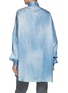 Back View - Click To Enlarge - ERMANNO SCERVINO - Satin Batwing Silk Blouse