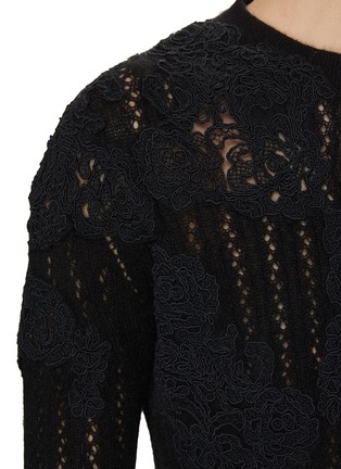  - ERMANNO SCERVINO - Lace Patch Sweater