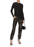 Figure View - Click To Enlarge - ERMANNO SCERVINO - Lace Patch Sweater