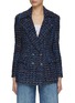 Main View - Click To Enlarge - SOONIL - Double Breasted Tweed Blazer