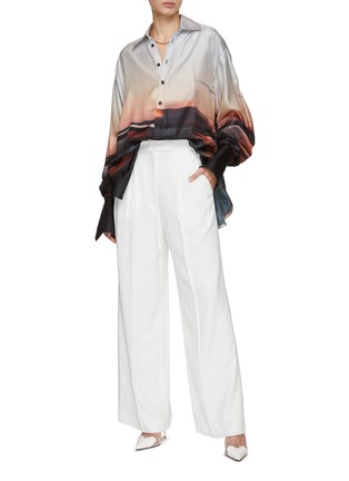 Figure View - Click To Enlarge - SOONIL - Pleated Front Pants