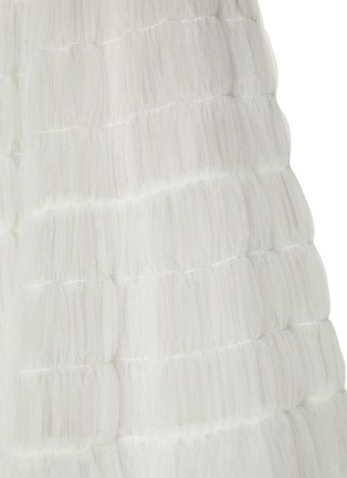  - SOONIL - French Tiered Ruffle Tulle Midi Skirt