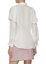 Back View - Click To Enlarge - SOONIL - Pleated Combo Silk Blouse