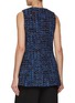 Back View - Click To Enlarge - SOONIL - Hand Woven Tweed Mini Dress