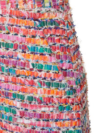  - SOONIL - Hand Woven Rainbow Tweed Mini Dress