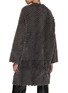 Back View - Click To Enlarge - YVES SALOMON - Asymmetric Striped Mink Fur Coat