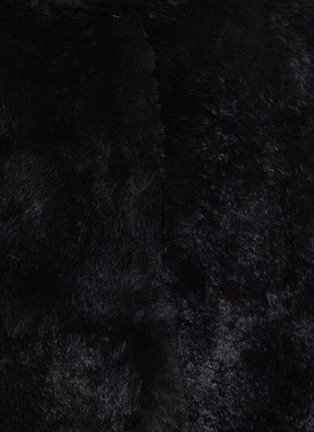  - YVES SALOMON - Sleeveless Rex Fur Gilet