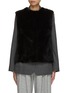 Main View - Click To Enlarge - YVES SALOMON - Sleeveless Rex Fur Gilet