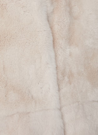  - YVES SALOMON - Sleeveless Rex Fur Gilet