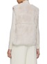 Back View - Click To Enlarge - YVES SALOMON - Sleeveless Rex Fur Gilet