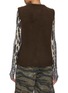 Back View - Click To Enlarge - YVES SALOMON - Curly Lamb Merino Gilet