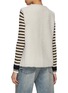 Back View - Click To Enlarge - YVES SALOMON - Curly Lamb Merino Gilet