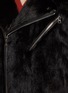  - KRUF - Mink Fur Biker Long Coat