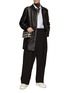 Figure View - Click To Enlarge - KRUF - Mink Lining Leather Coat