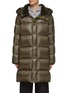 Main View - Click To Enlarge - KRUF - Water Repellent Hooded Down Coat