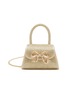 Main View - Click To Enlarge - SELF-PORTRAIT - Micro Bow Rhinestone Embellished Top Handle Bag