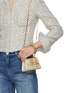 Figure View - Click To Enlarge - SELF-PORTRAIT - Micro Bow Rhinestone Embellished Top Handle Bag