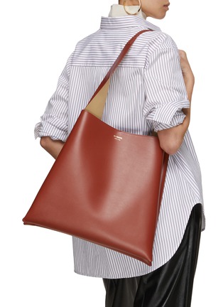Figure View - Click To Enlarge - REE PROJECTS - Nessa Leather Tote Bag