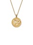 Main View - Click To Enlarge - FUTURA - Zodiac 18k Fairmined Ecological Gold Taurus Pendant Necklace