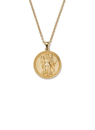 Main View - Click To Enlarge - FUTURA - Zodiac 18k Fairmined Ecological Gold Virgo Pendant Necklace