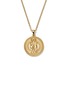 Main View - Click To Enlarge - FUTURA - Zodiac 18k Fairmined Ecological Gold Gemini Pendant Necklace