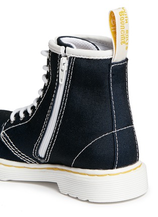 Detail View - Click To Enlarge - DR. MARTENS - 'Brooklee' canvas toddler boots
