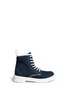 Main View - Click To Enlarge - DR. MARTENS - 'Delaney' canvas junior boots