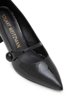 Detail View - Click To Enlarge - STUART WEITZMAN - SW 75 Pantent Leather Mary Jane Pumps
