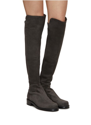 Figure View - Click To Enlarge - STUART WEITZMAN - 5050 Bold 40 Tall Leather Boots