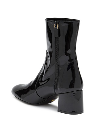  - STUART WEITZMAN - Flareblock 60 Leather Ankle Boots