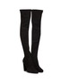 Detail View - Click To Enlarge - STUART WEITZMAN - Vidaland 100 Suede Over-the-Knee Boots