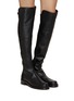 Figure View - Click To Enlarge - STUART WEITZMAN - 5050 Bold 40 Tall Suede Boots