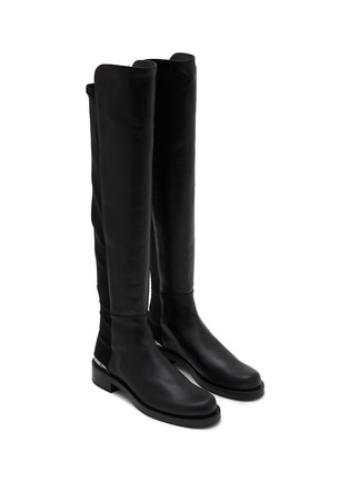 Detail View - Click To Enlarge - STUART WEITZMAN - 5050 Bold 40 Tall Stretch Leather Boots