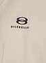  - BALENCIAGA - Uneven Hem Logo T-Shirt