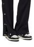 Figure View - Click To Enlarge - AMIRI - Crystal Skel Top Glitter Low Top Sneakers