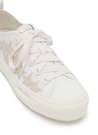 Detail View - Click To Enlarge - AMIRI - Glitter Stars Court Low Top Sneakers
