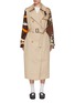 Main View - Click To Enlarge - DRY CLEAN ONLY - Belted Silk Trench Coat