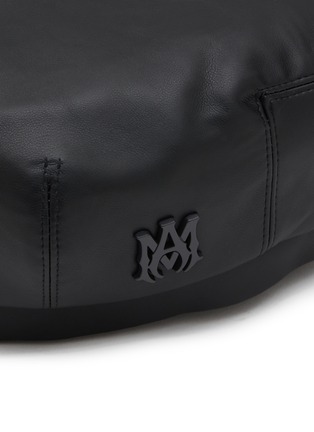 Detail View - Click To Enlarge - AMIRI - Vegan Leather Driver Hat