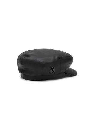 Figure View - Click To Enlarge - AMIRI - Vegan Leather Driver Hat