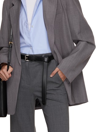 Figure View - Click To Enlarge - PRADA - City Leather Belt