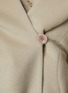  - SENTALER - Hooded Belted Wool Wrap Coat