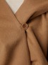  - SENTALER - Oversized Belted Hooded Poncho