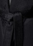  - SENTALER - Shawl Collar Long Suri Coat