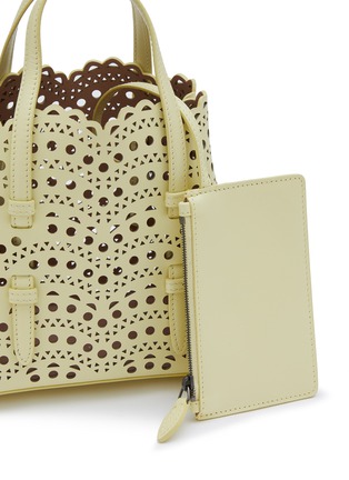  - ALAÏA - Mina 20 Perforated Vienne Motif Tote Bag