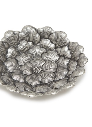 Detail View - Click To Enlarge - BUCCELLATI - Nature Medium Gardenia Flower Sterling Silver Bowl