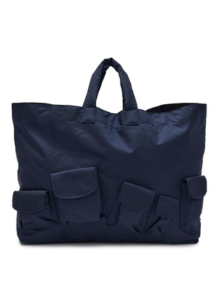 Main View - Click To Enlarge - COMME DES GARÇONS SHIRT - Oversized Nylon Tote Bag