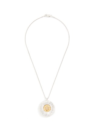 Main View - Click To Enlarge - BUCCELLATI - Blossoms Fancy Diamond Daisy Pendant Necklace